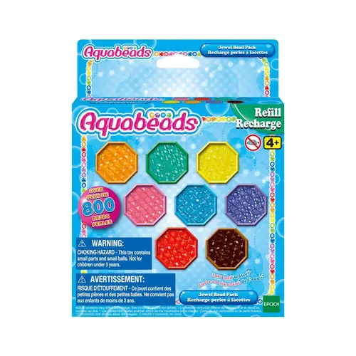 31520 Eph AquaBeads Kristal Boncuk Paketi - Yedek Paket, 800 parça +4 yaş