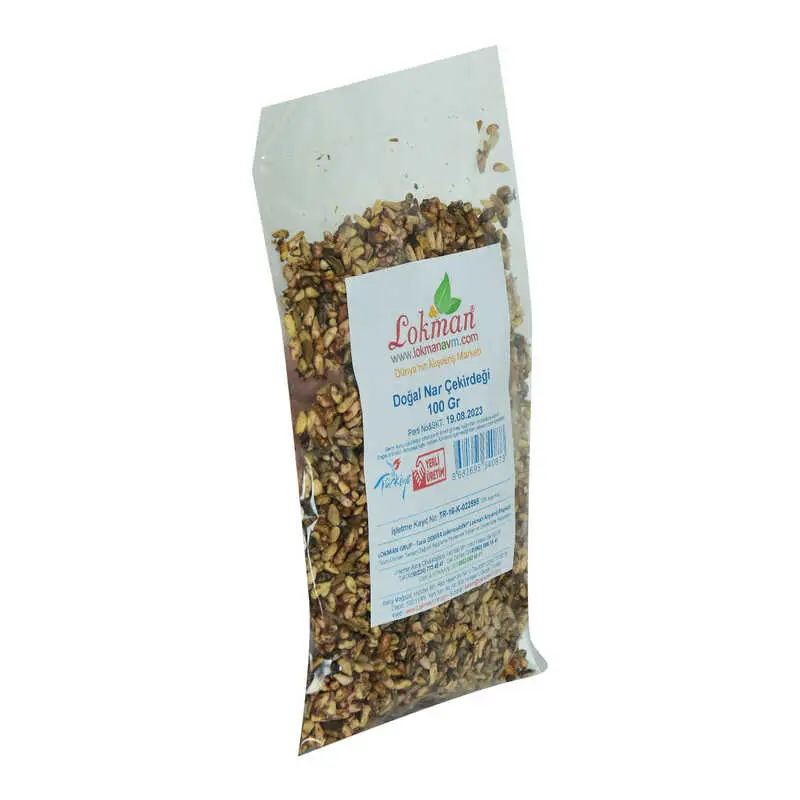Doğal Nar Çekirdeği 100 Gr Paket 5