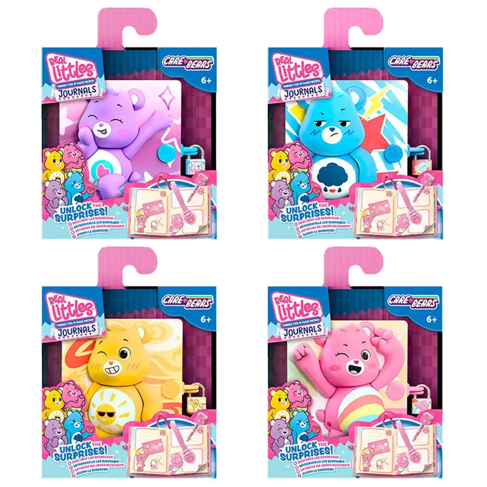 RET23000 Real Littles Care Bears Mini Günlük CDU12-25431 6