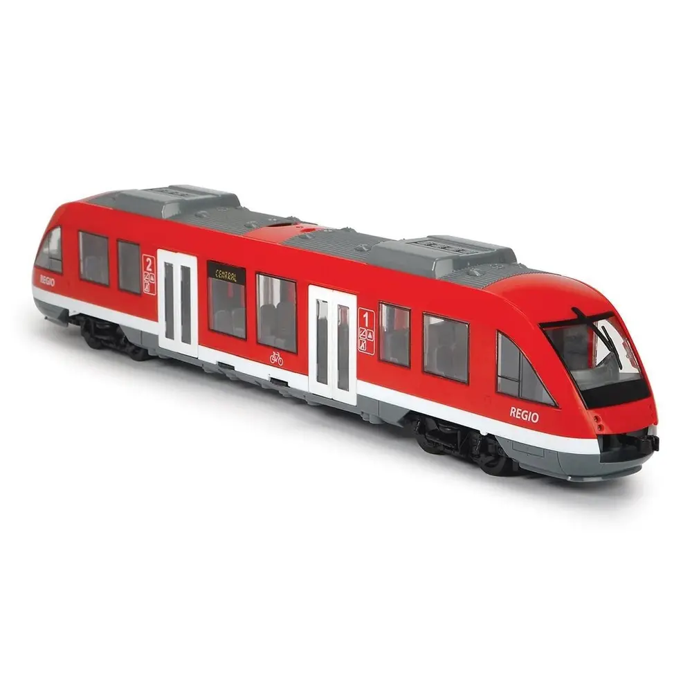 203748002 Dickie City Train

free wheel interior opening doors and roof 1 43 4