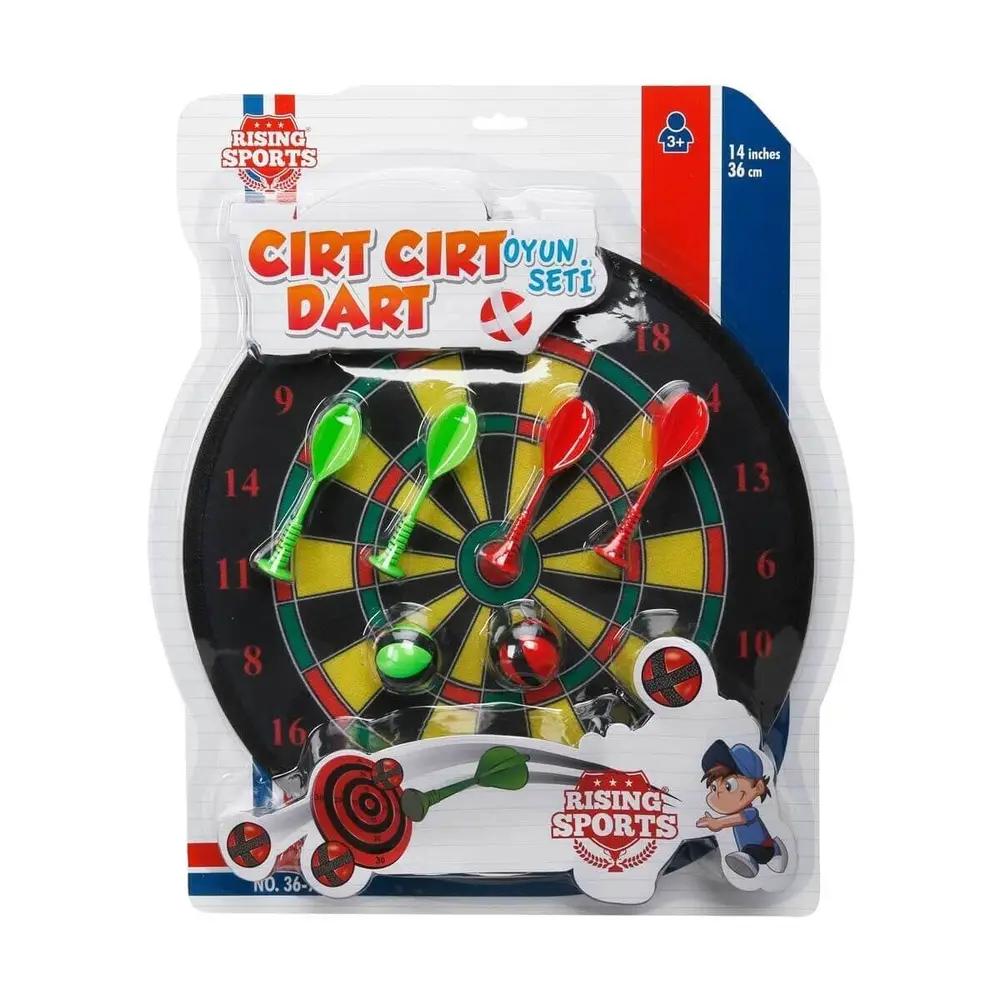 36789 Cırt Cırt Dart - İğnesiz Dart Seti 36 cm 3