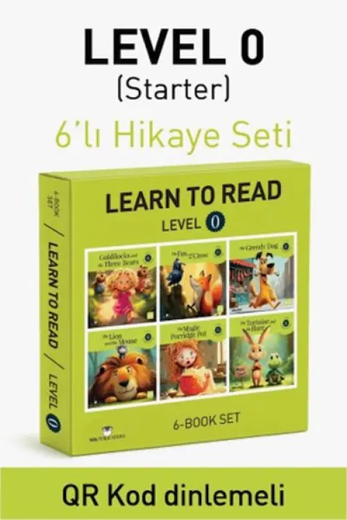 Level 0 Starter İngilizce Hikaye Seti (6 )