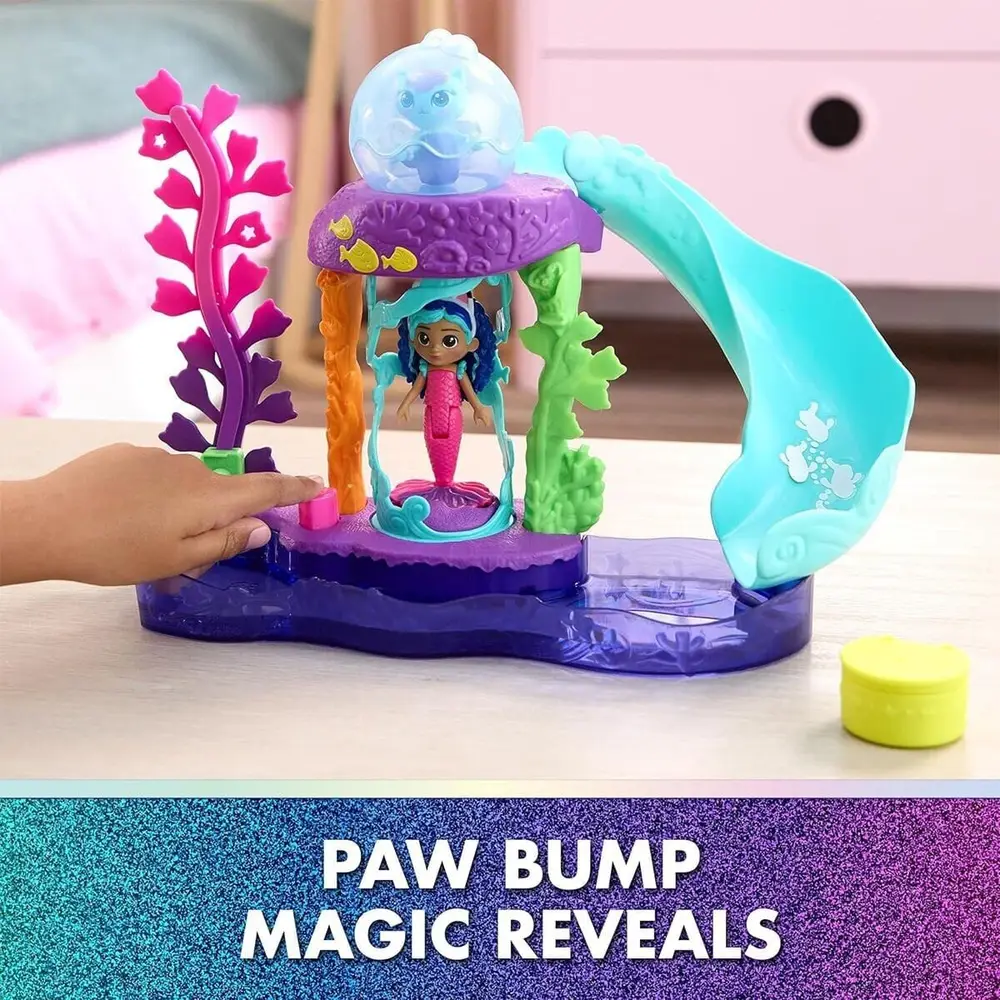 S01009006 SUN-SPM-FİGÜR OYUN SET GABBY S DOLLHOUSE RENKLİ AKVARYUM 12PRÇ. 5