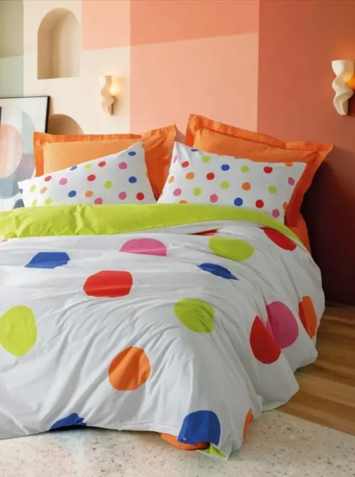 Modeline Tek Kişilik Nevresim Takımı Dotsy Tcu