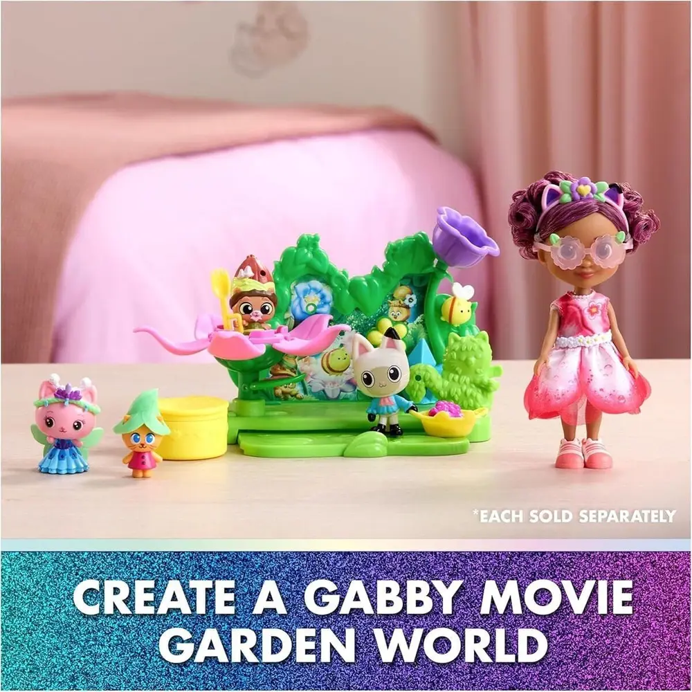1008538 SUN-SPM-FİGÜR SET GABBY S DOLLHOUSE BAHÇE SETİ 12 PRÇ. 3