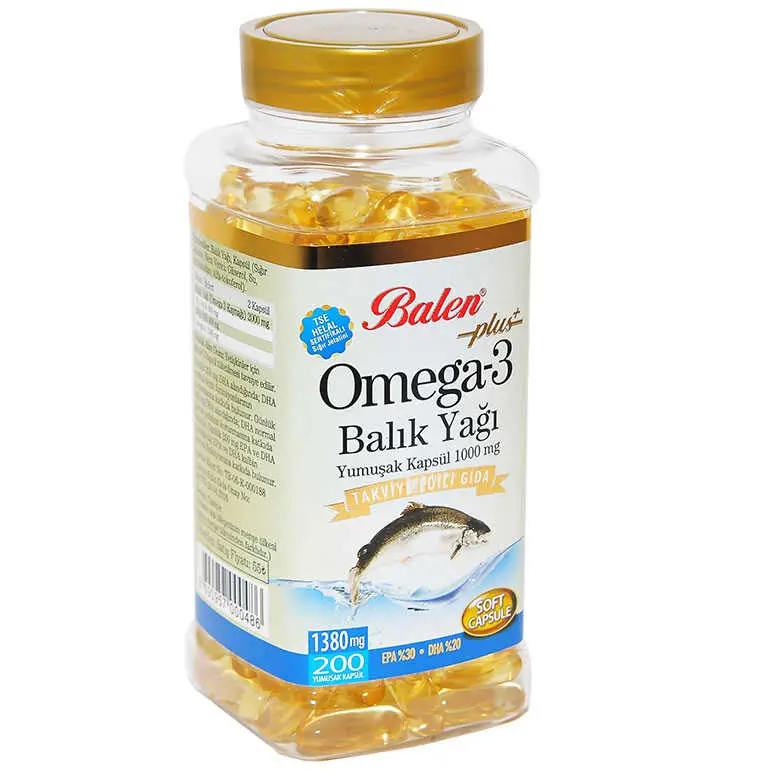 Omega 3 Plus+ Balık Yağı Yumuşak 200 3