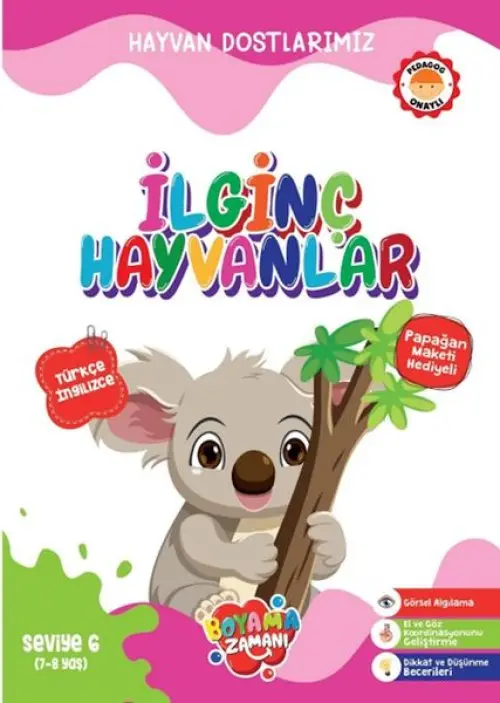 Hayvan Dostlarımız - İinç Hayvanlar Seviye 6 (7-8 Yaş)
