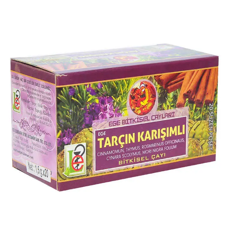 Tarçın Karışımlı sel Çay 20 Süzen Poşet 4