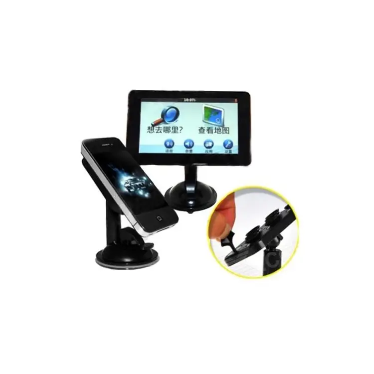 Araç İçi Telefon-Tablet-Nigasyon Tutucu-(8 Vantuzlu Döner Başlıklı) 5