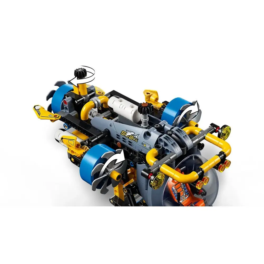 42201 Lego Technic Derin Deniz Araştırma Denizaltısı 413 parça +9 yaş 7