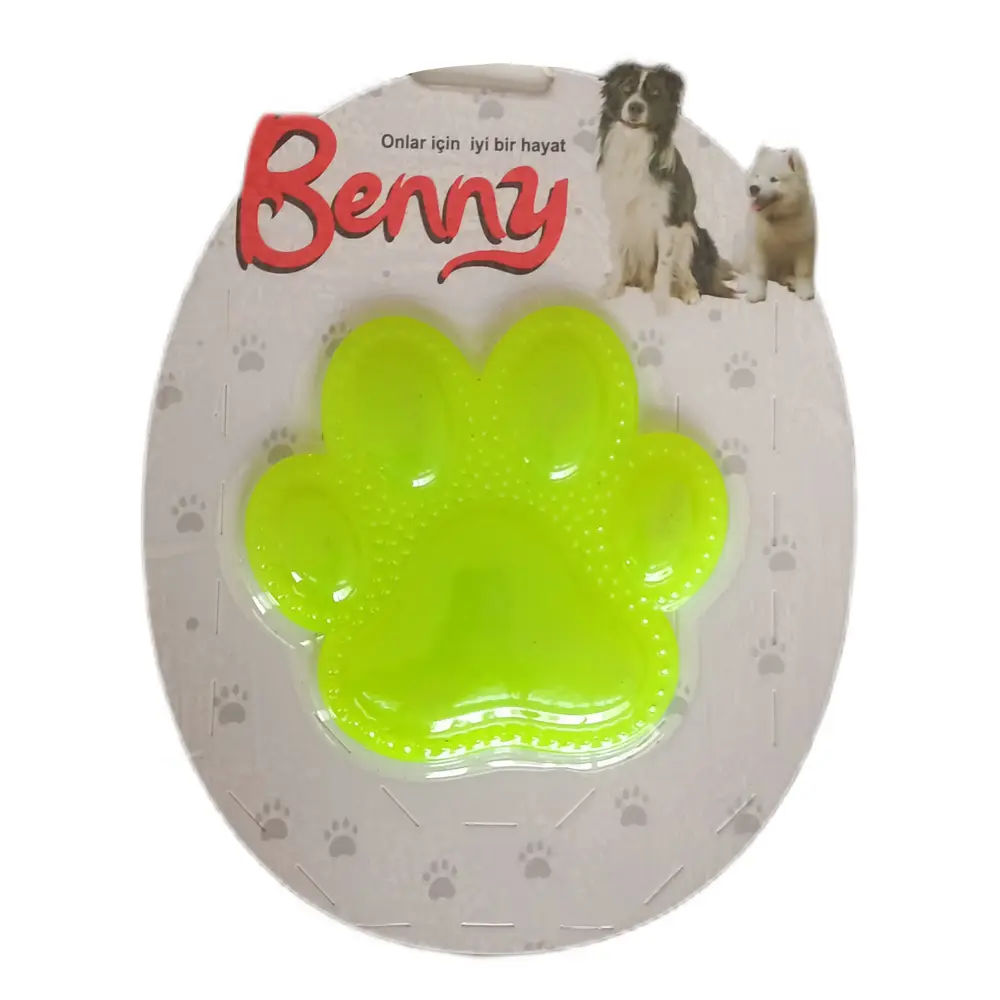 Benny Köpek Oyuncağı Pati 9,5 x 9 cm Sarı 3