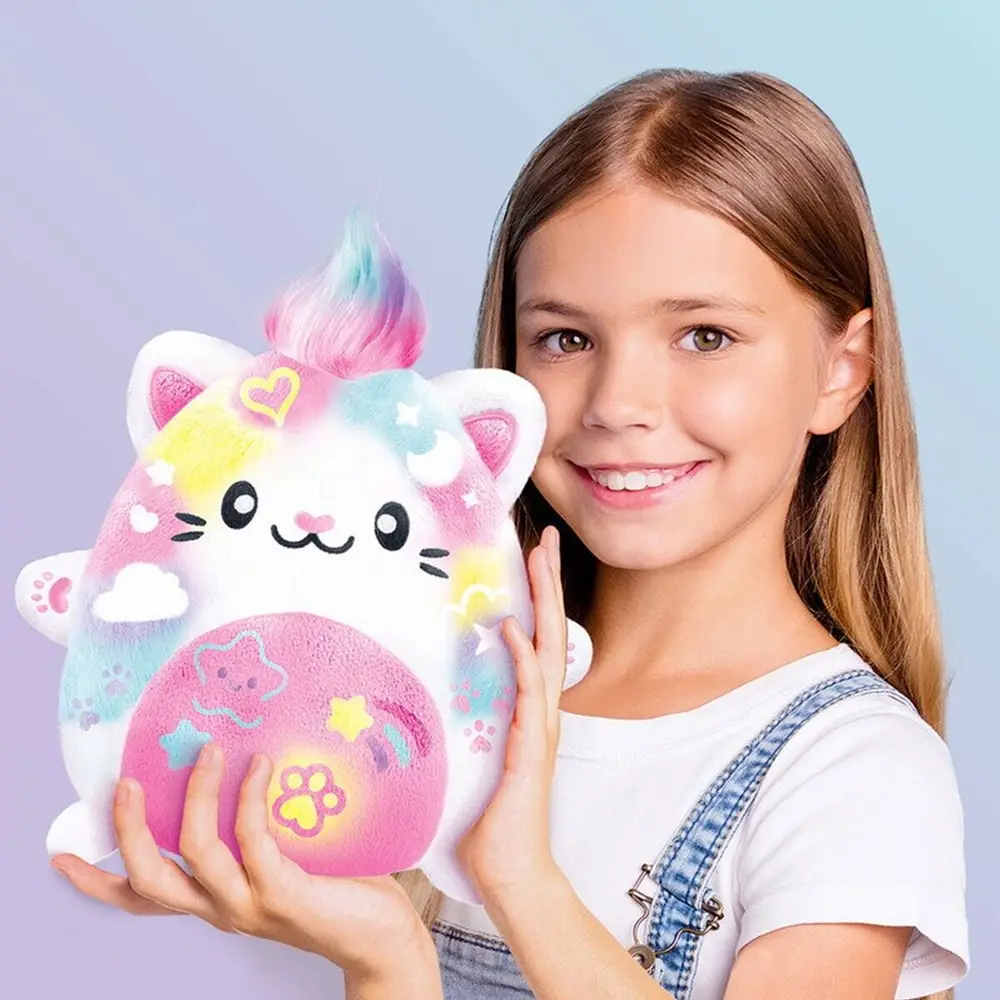 45574 SUN-CNL-HOBİ SET AIRBRUSH PELUŞ KAWAII KITTY 3