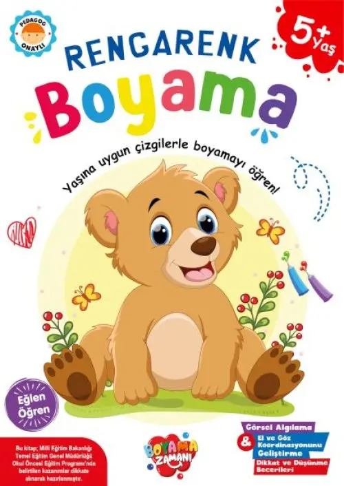 Rengarenk Boyama 5 Yaş