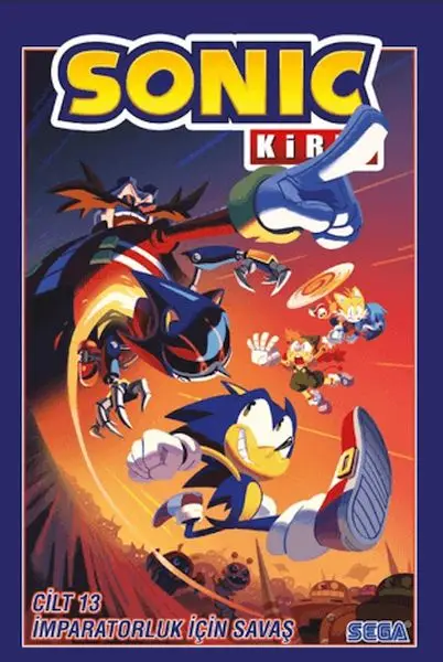 Kirpi Sonic Cilt 13 - İmparatorluk için Saş