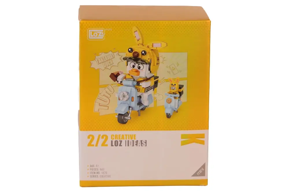 LZ-1676 LOZ KURYE ÖRDEK 443 PARÇA BLK OYUNCAK