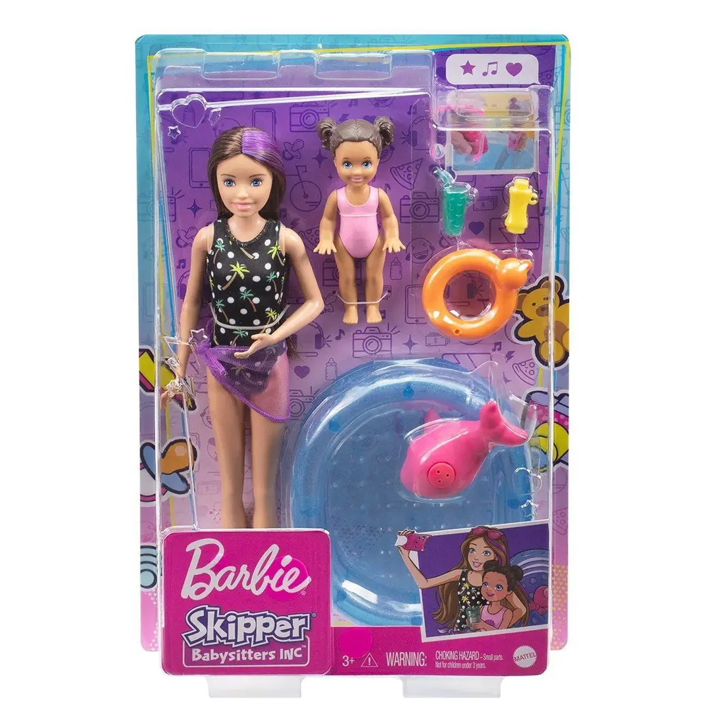 FHY97 Bebek Bakıcısı Bebeği ve Aksesuarları Oyun Seti 4
