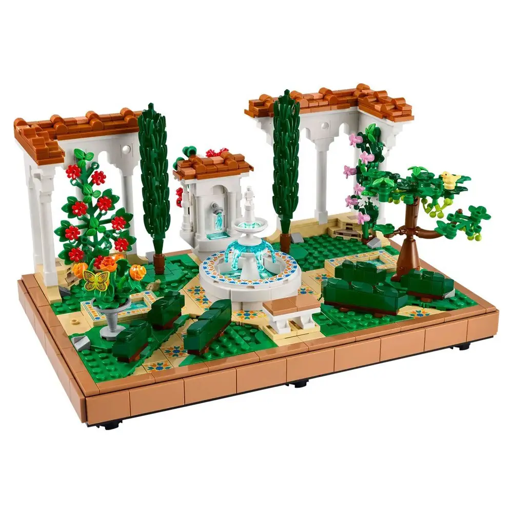 10359 Lego icons Çeşmeli Bahçe - Fountain Garden 1302 parça +18 yaş 2