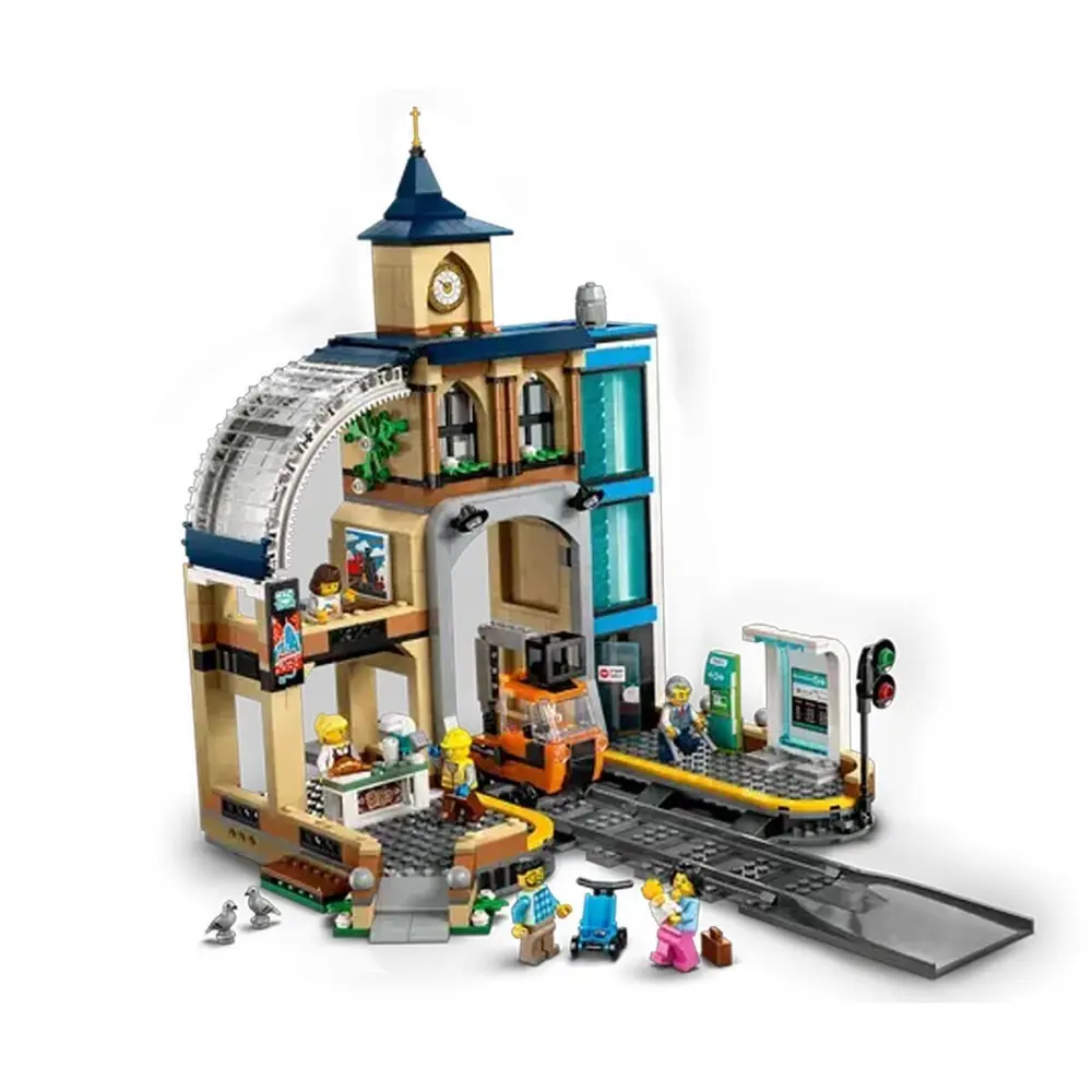 60469 Lego City Merkez Tren İstasyonu 752 parça +7 yaş 2