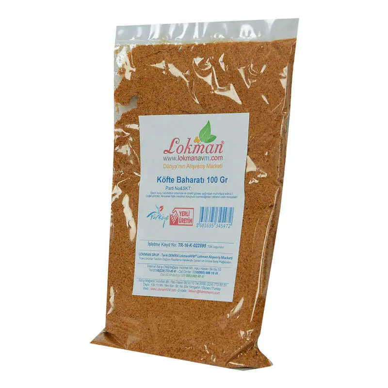 Köfte Baharatı Saf Baharat Karışımı 100 Gr Paket 4