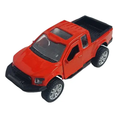 Çek Bırak Metal Arazi Aracı 13 cm - Kırmızı - 1 ADET