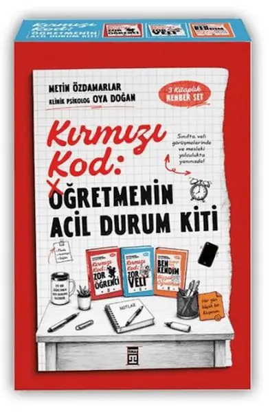 Kırmızı Kod: Öğretmenin Acil Durum Kiti (Set – 3 )