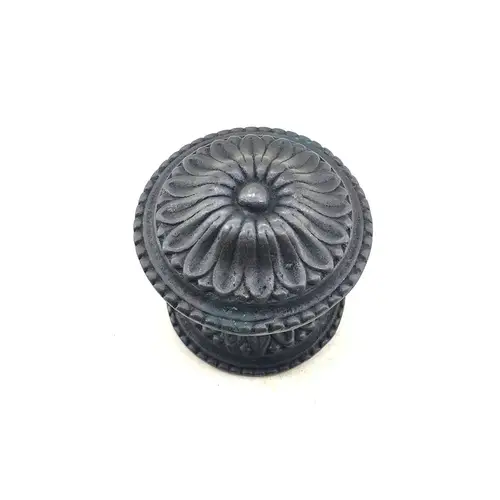 Antika Tarz Dekoratif Pirinç Kapı Babası - 73mm, Oksit