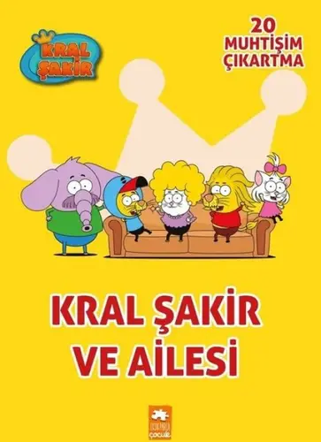 ve Ailesi - Çıkartmalı Boyama Kitabı