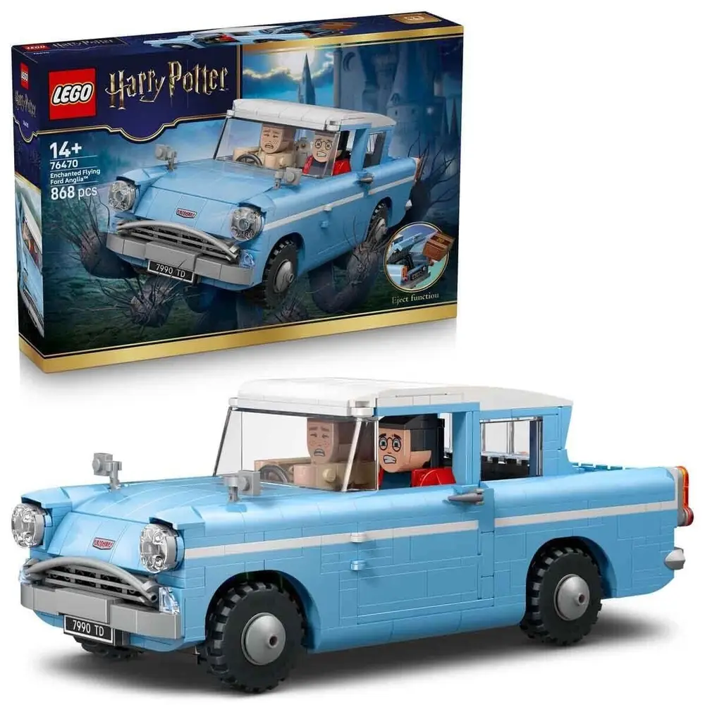76470 Lego Harry Potter Sihirli Uçan Ford Anglia 868 parça +14 yaş 2