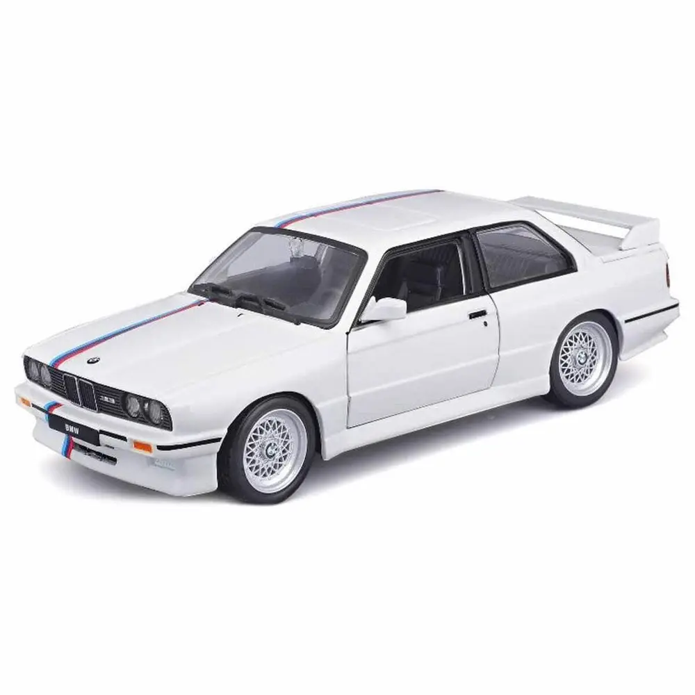 21100 Burago 1:24 BMW M3 1988 Model Araba 2
