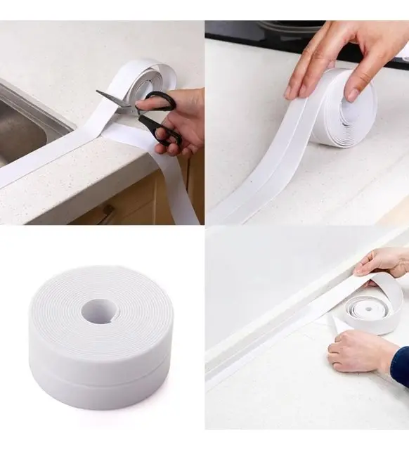 Beyaz Su Sızdırmaz Labo Kenar Bandı 3 metre