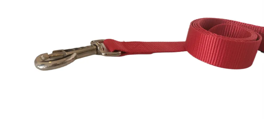 Köpek Gezdirme Kayışı 1,5 cm x 115 cm Kırmızı 5
