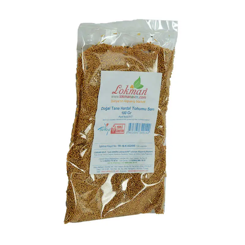 Hardal u Tane Doğal Sarı 100 Gr Paket 4