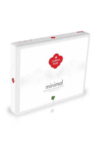Minimal Çift Kişilik Nevresim Takımı Maro kurusu