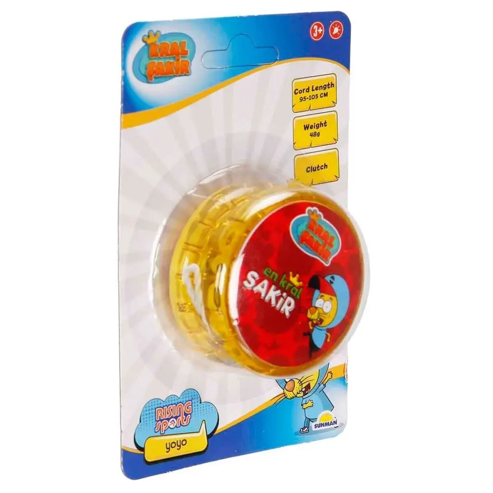 5354 SUN-RST-RSP-YOYO KRAL ŞAKİR 6CM SARI IŞIKLI KRTL KRAL 3