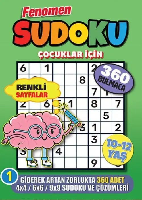 Fenomen Çuklar İçin Sudoku 10-12 Yaş