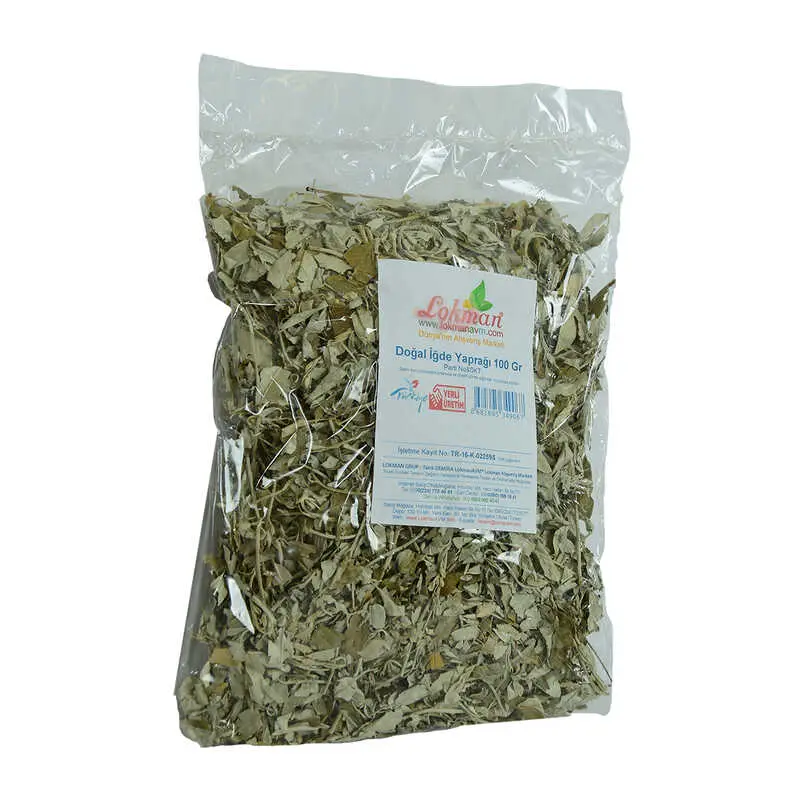 İğde Yaprağı Doğal 100 Gr Paket 4