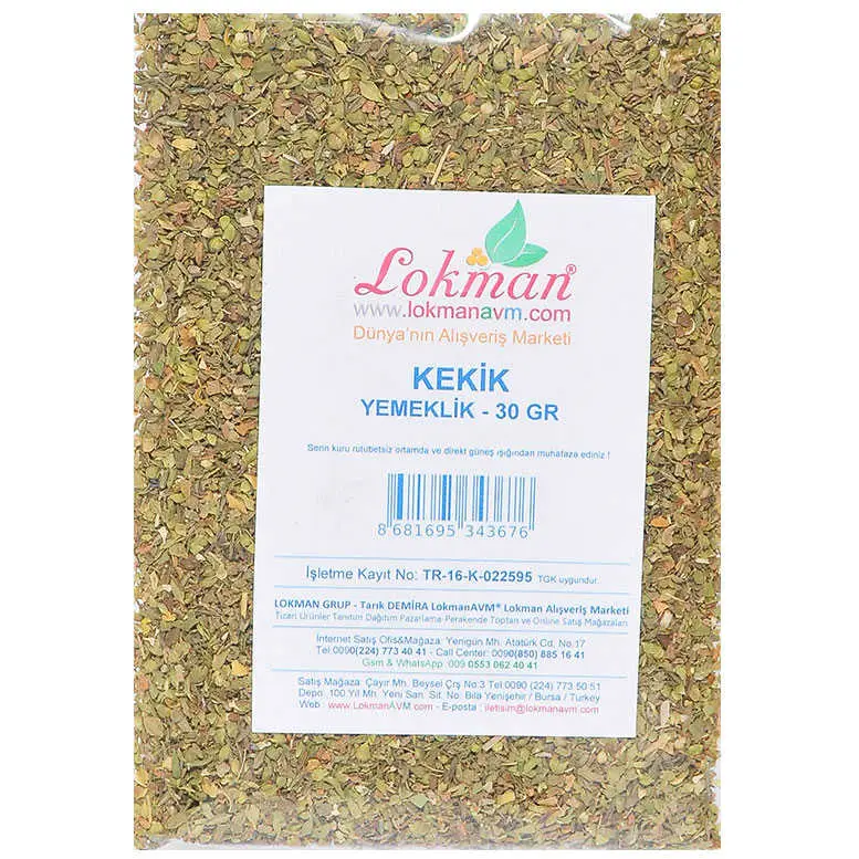 Kekik 30 Gr Paket 3