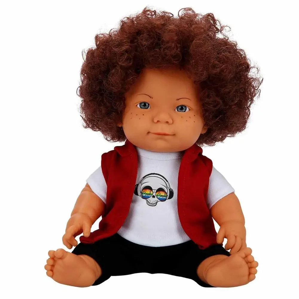 30151 Sunman, Curly Kıvırcık lı Bebek 35 cm 4