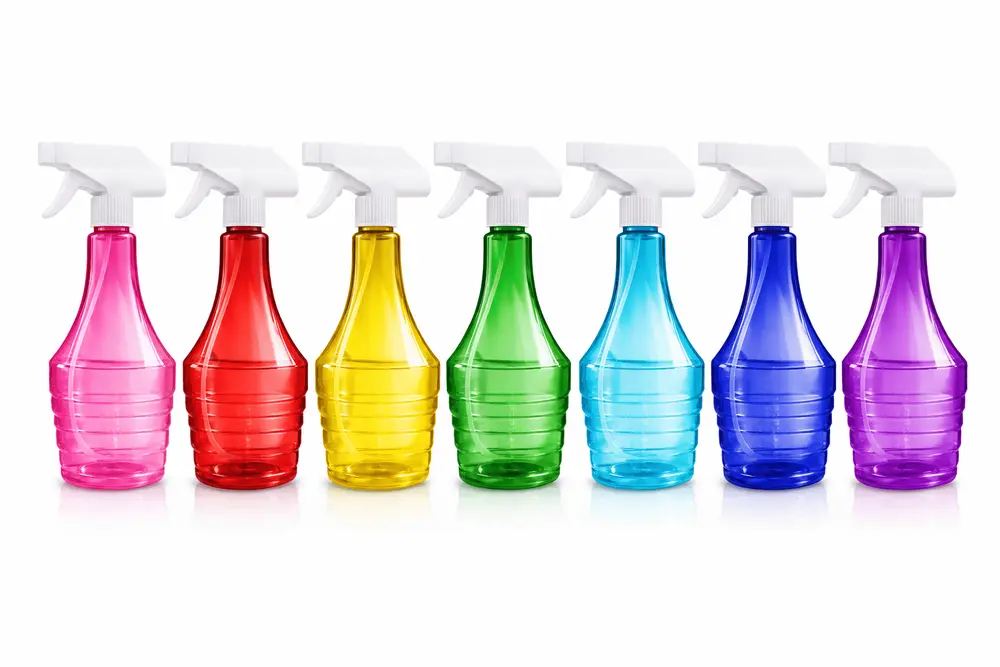 Çok Amaçlı Fısfıs Çiçek Sulama Şeffaf Su Sprey Şişesi 500 ML 4