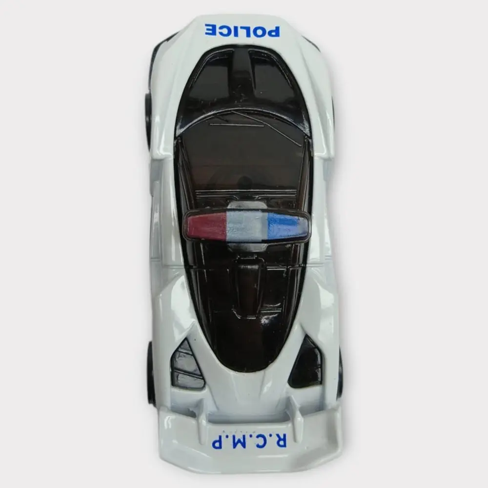 Metal Mini Polis Arabası 8 cm - Polis - 4 - 1 ADET 4