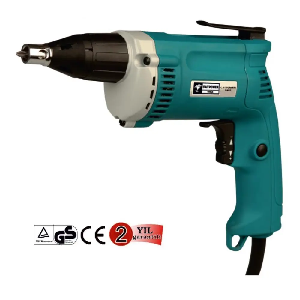 CatPower 5452 Alçıpan Vidalama Matkap 600 Watt 2