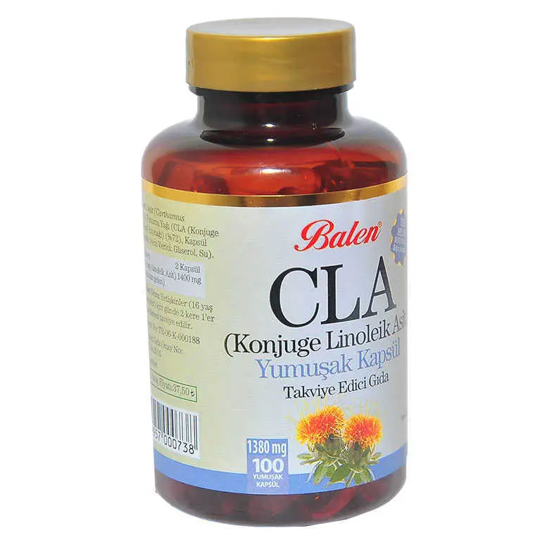 CLA Aspir Yağı (Konjuge Linoleik Asit) Yumuşak 100 3