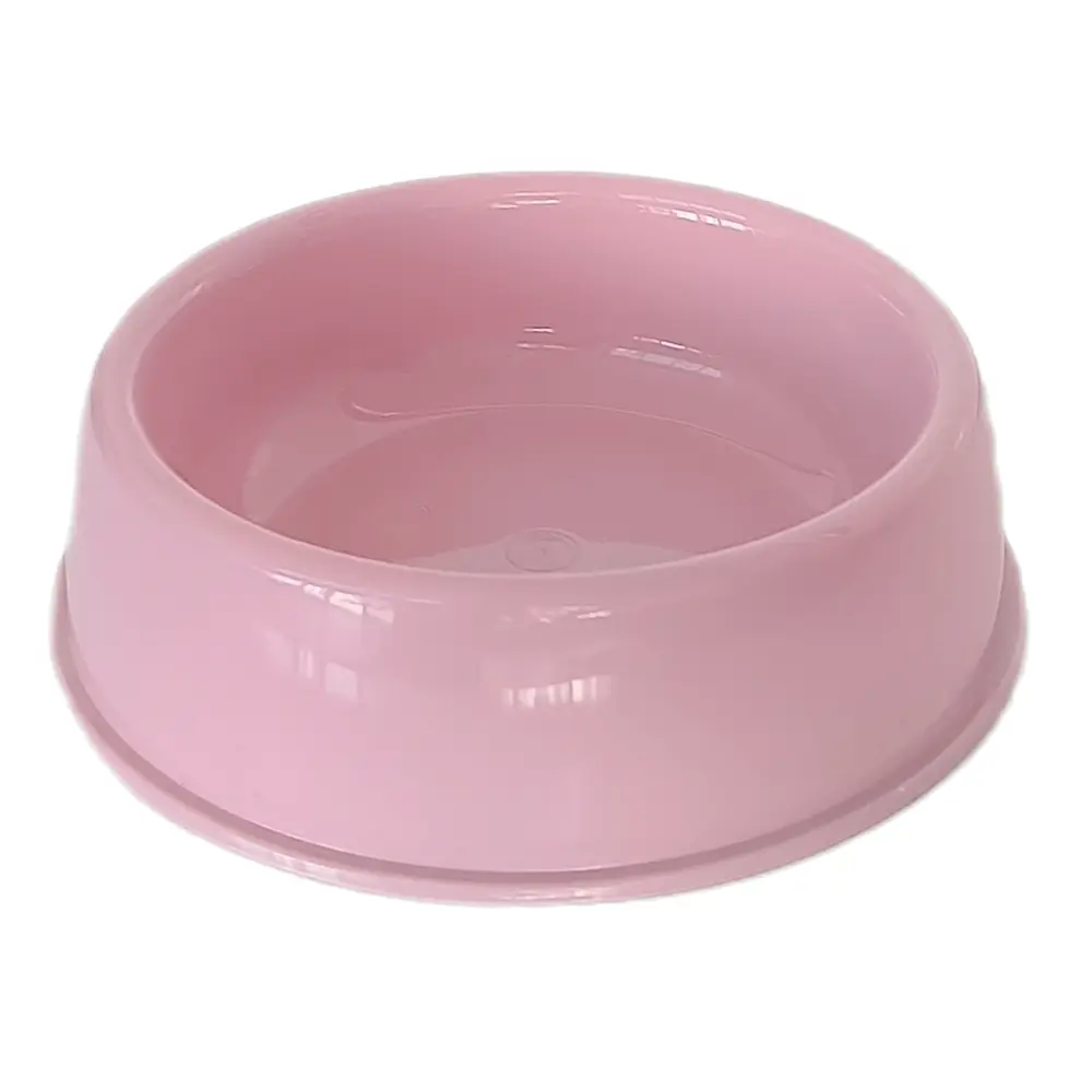 Kedi Köpek Plastik Ve Su Kabı 20 cm - 200 ml Pembe 7