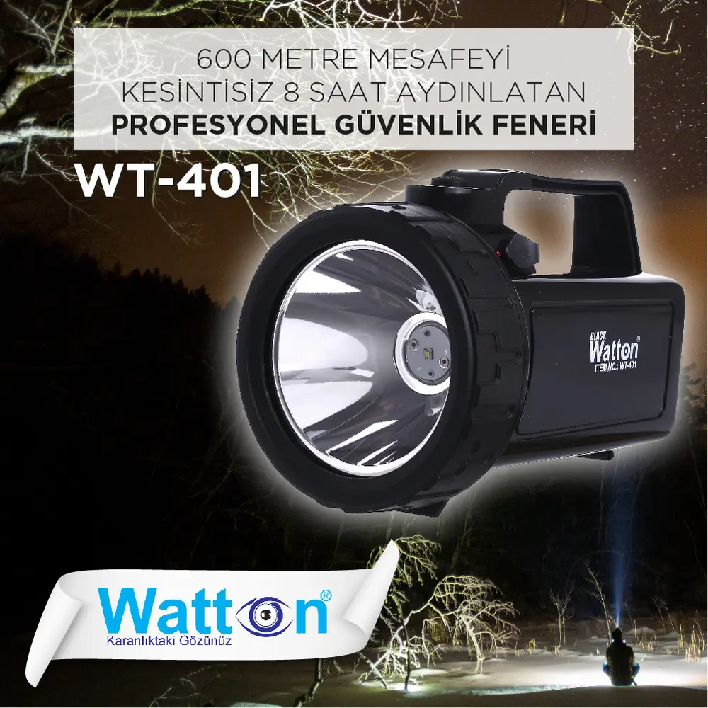 Güvenlik Feneri 30 W Kuvvetinde Wt-401 2