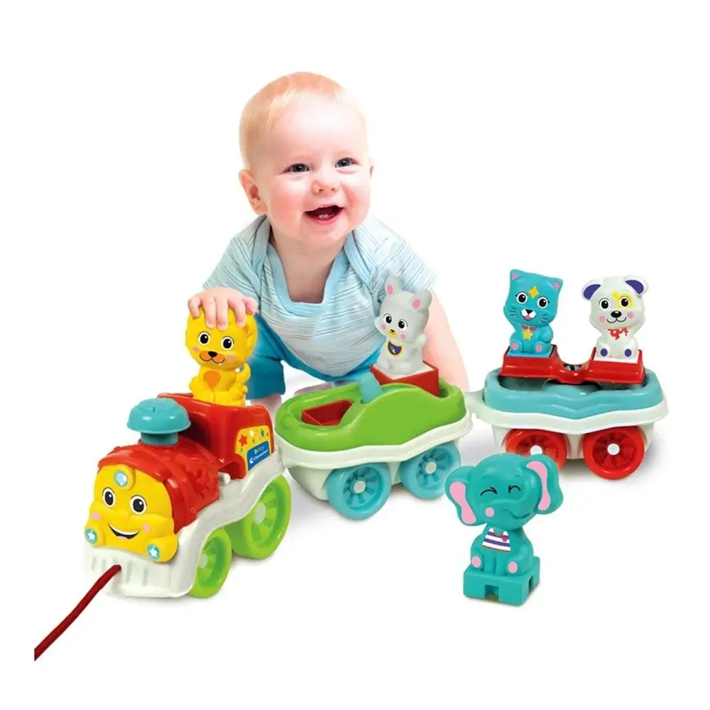 17848 Baby Clementoni - Bebek Hayvanlar Treni +9 ay 4