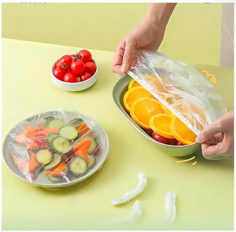Lastikli Tencere Ve Tabak Bonesi 100 Adet (20cm) 3