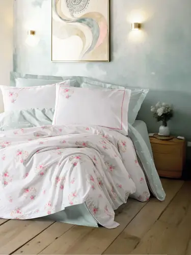 Modeline Çift Kişilik Nevresim Takımı Minty Mint