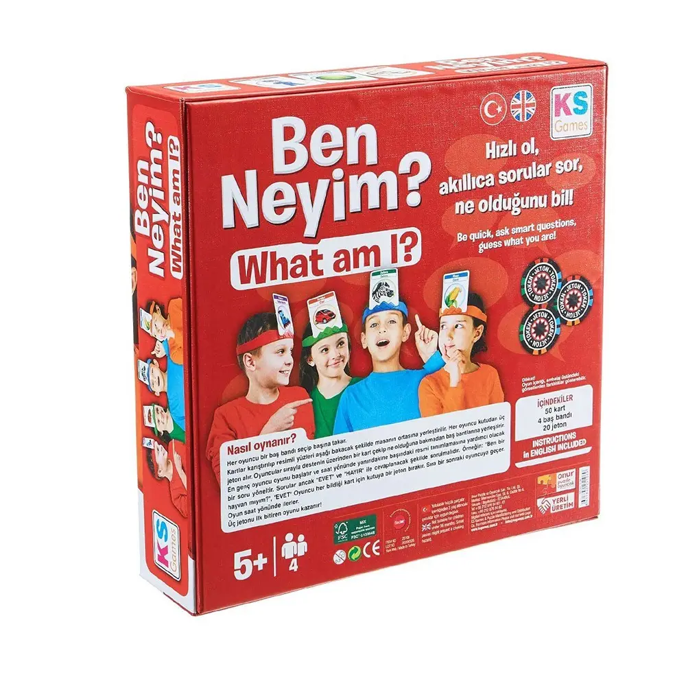 25106 KS, Ben Neyim? - What I Am? / +5 yaş 2