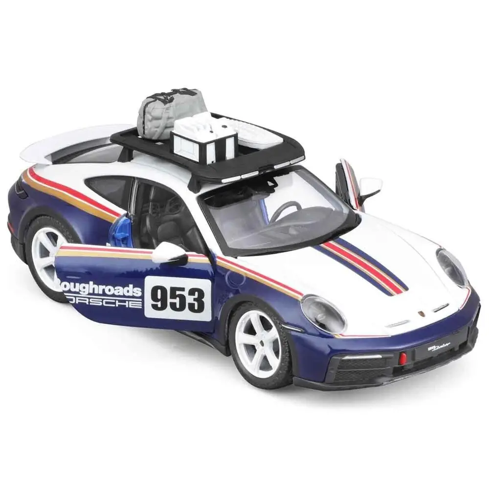 28029 Burago 1:24 Porsche 911 Dakar Model Araba -Sunman 7