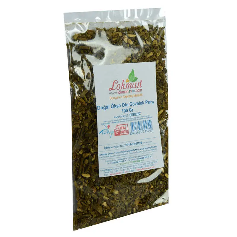 Doğal Ökse Otu Gövelek Purç 100 Gr Paket 5